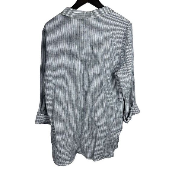 Artisanny 100% linen button down size large - Picture 4 of 4